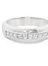 Men's 14K White Gold .58 CTTW Diamond Band