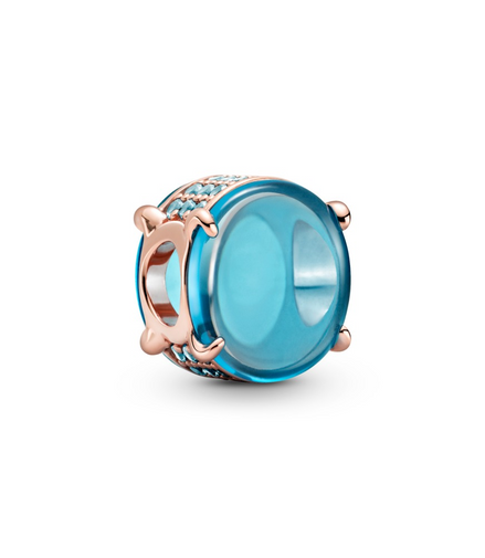 Pandora Blue Oval Cabochon Charm