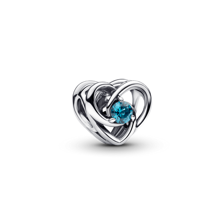 Pandora Moments Heart of Eternity Blue Charm