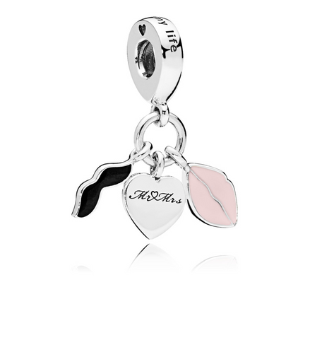 Pandora Love Couple Dangle