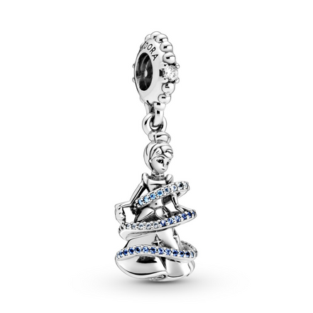 Pandora X Disney Silver Cinderella Magical Moment Dangle Charm