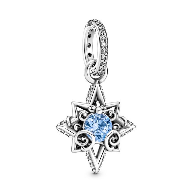 Pandora Disney Cinderella Blue Star Pendant