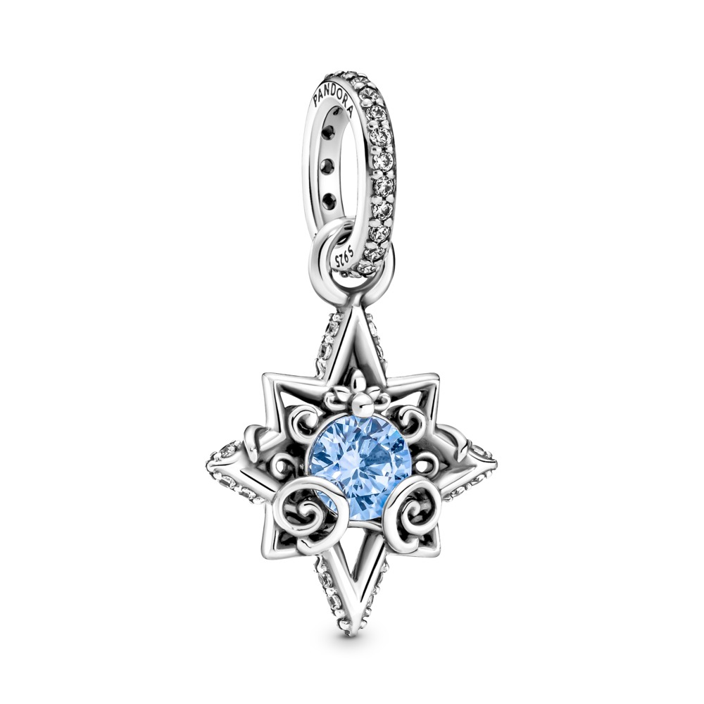 Pandora Disney Cinderella Blue Star Pendant