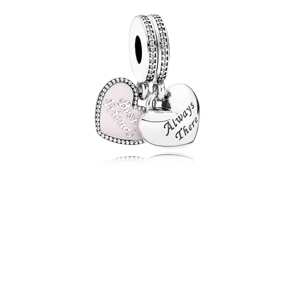 Pandora Always There Heart Dangle Charm