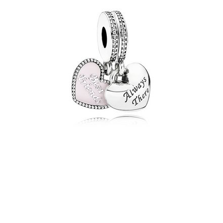 Pandora Always There Heart Dangle Charm