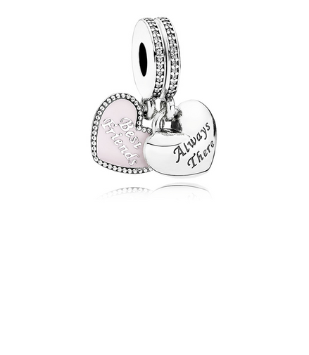 Pandora Always There Heart Dangle Charm
