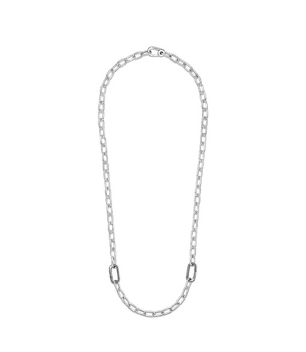Pandora ME Silver Small-Link Chain Necklace 50 cm