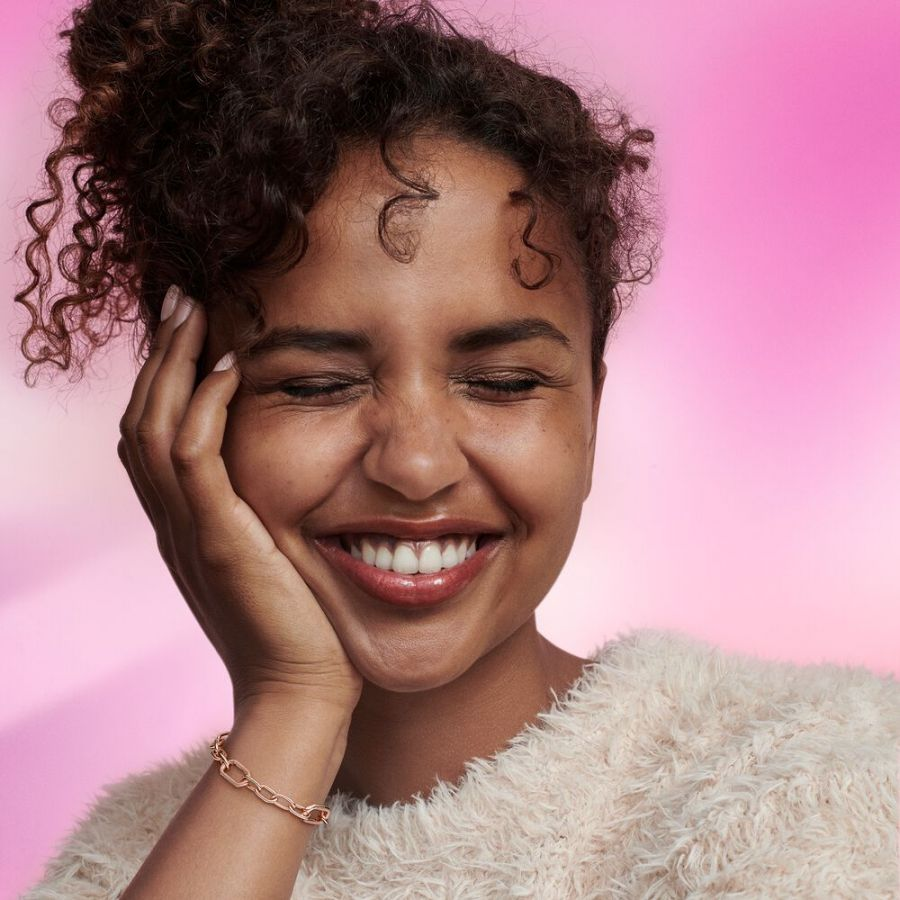 Pandora ME Rose Small-Link Chain Bracelet Size 3