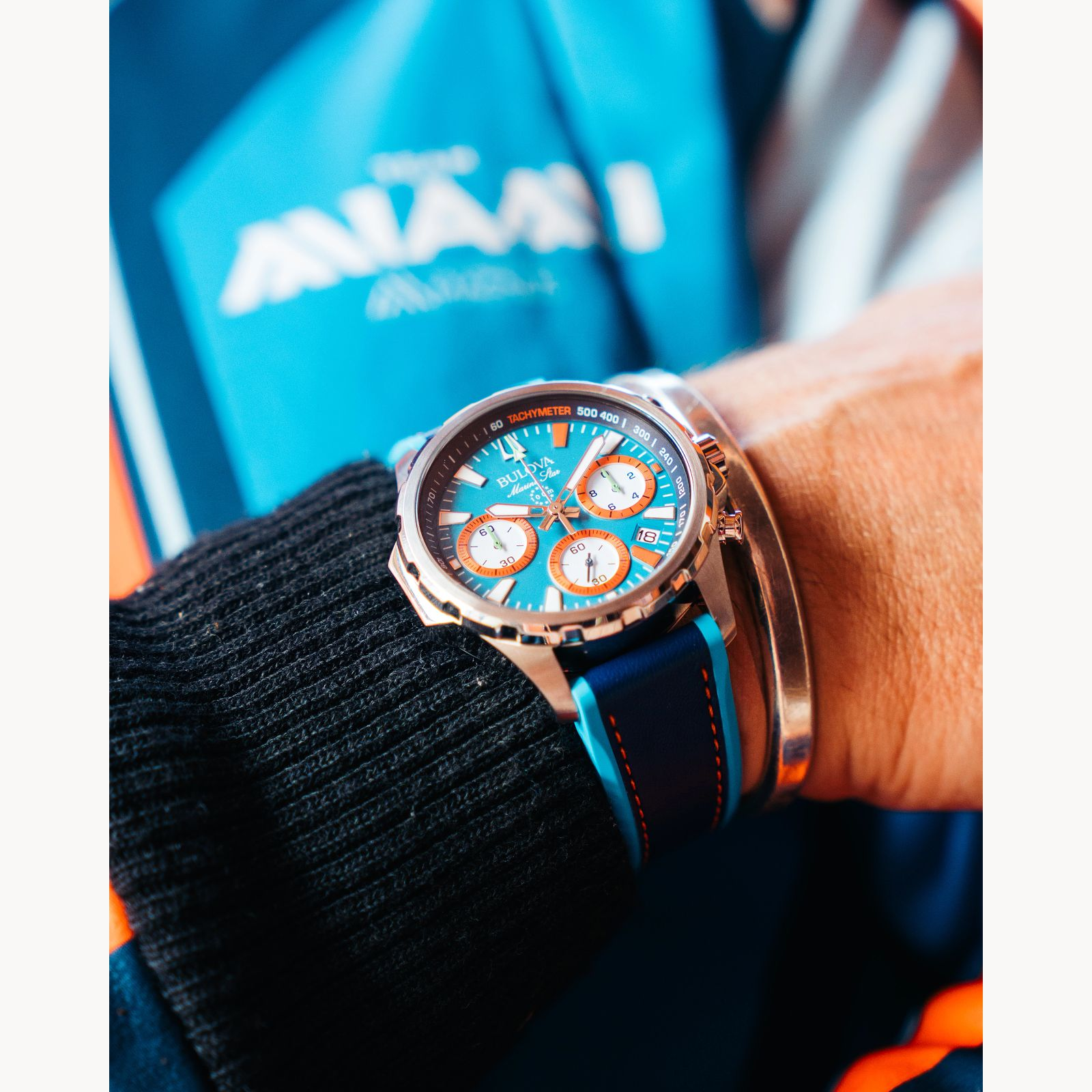Bulova Marine Star E1 Team Miami Chronograph Men's Watch