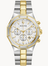 Bulova Men's Classic Prestige Two-Tone IP Chronograph Bracelet Watch