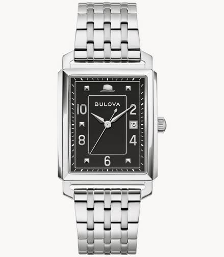 Bulova Men's Frank Sinitra "The Very THought Of You Collection"  Stainless Steel Bracelet Watch