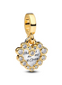 Pandora ME/Moments Sparkling Heart Double Dangle Charm