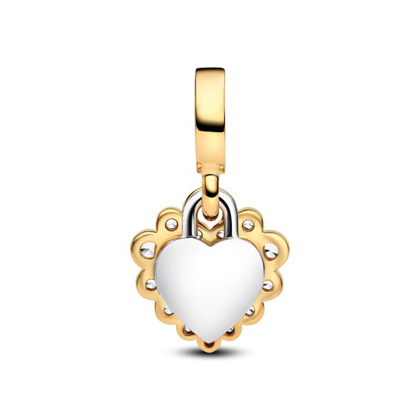 Pandora ME/Moments Sparkling Heart Double Dangle Charm