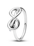 Pandora Moments Infinity Knot Ring Size 6