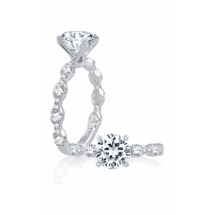 A.Jaffe Diamond Engagement Ring