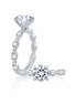 A.Jaffe Diamond Engagement Ring