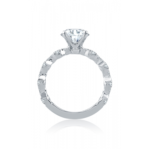 A.Jaffe Diamond Engagement Ring