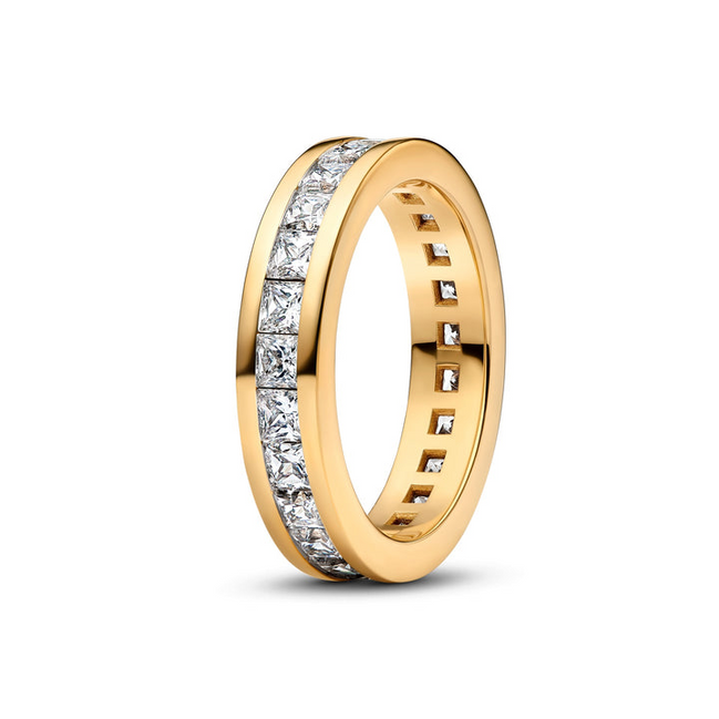 Pandora Timeless Eternity Channel Ring Size 7