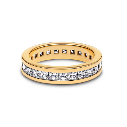 Pandora Timeless Eternity Channel Ring Size 7.5