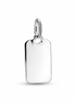Pandora ME/Moments Silver Engravable Rectangle Tag Pendant