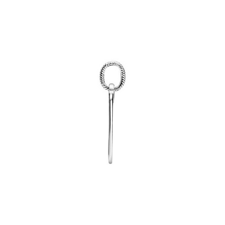 Pandora ME/Moments Silver Engravable Rectangular Tag Pendant