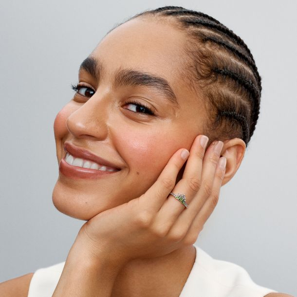 Pandora Disney Princess Tiana Tiara Ring Size 6