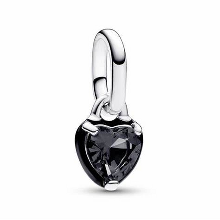 Pandora ME Black Chakra Heart Mini Dangle Charm