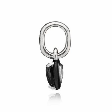 Pandora ME Black Chakra Heart Mini Dangle Charm