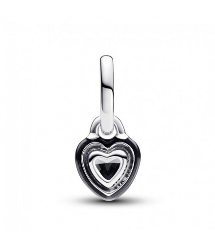 Pandora ME Black Chakra Heart Mini Dangle Charm