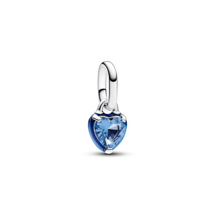 Pandora ME Blue Chakra Heart Mini Dangle Charm