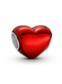 Pandora Moments Metallic Red Heart Charm