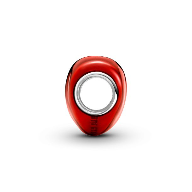 Pandora Moments Metallic Red Heart Charm