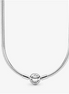 Pandora Moments Silver Snake Chain Necklace 45 cm