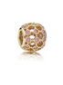 In the Spotlight Openwork Pink CZ Charm