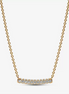 Pandora Timeless Pavé Single-row Bar Collier Necklace