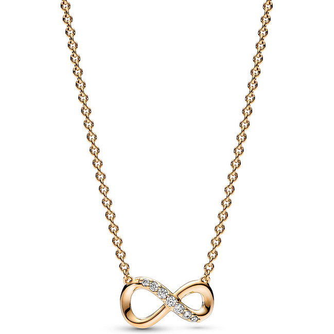 Pandora Moments Sparkling Infinity Collier Necklace