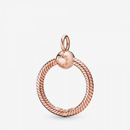Pandora Moments Small Rose O Pendant