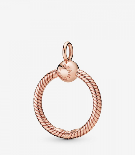 Pandora Moments Small Rose O Pendant