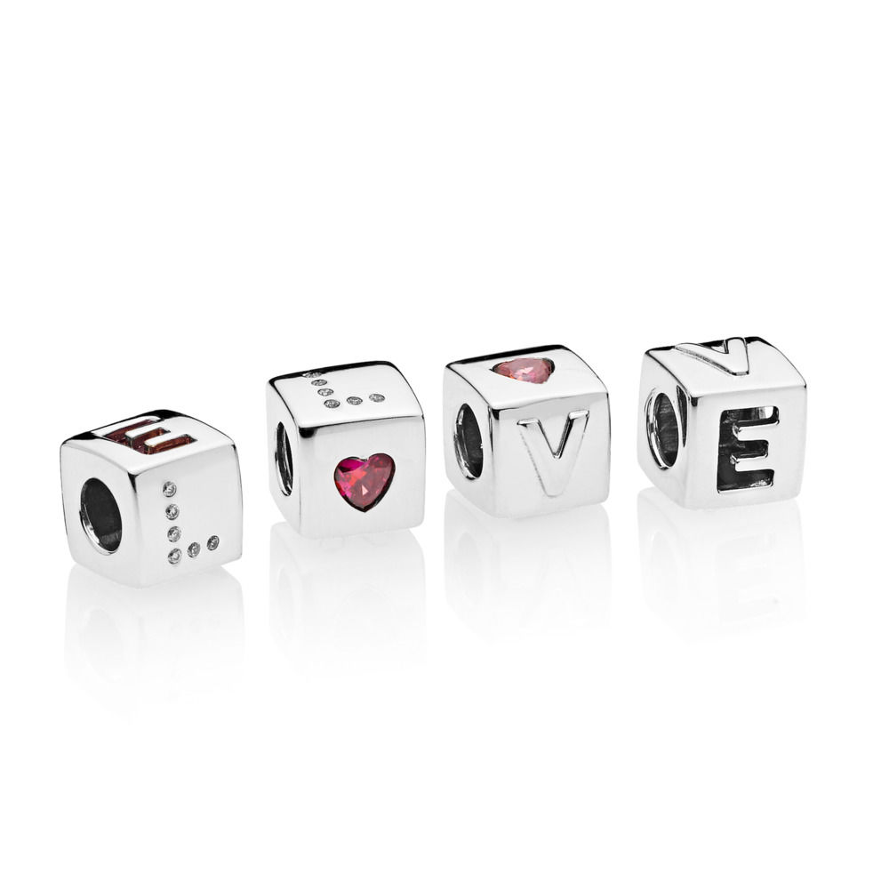 Pandora Love Dice Charm