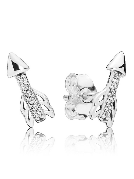 Pandora Sparkling Arrows Earrings