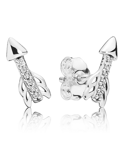 Pandora Sparkling Arrows Earrings