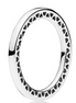 Pandora Sterling Silver  Classic Hearts Of Pandora Ring Size 6