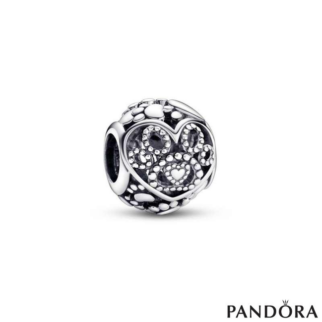 Pandora Me Fur Baby Hearts & Paw Prints Charm
