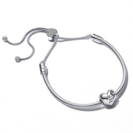 Pandora Heart And Clover Bracelet Gift Set