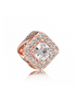 Pandora Square Sparkle Halo Charm