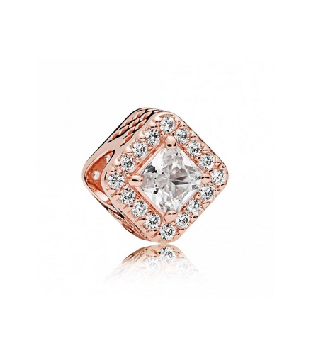 Pandora Square Sparkle Halo Charm