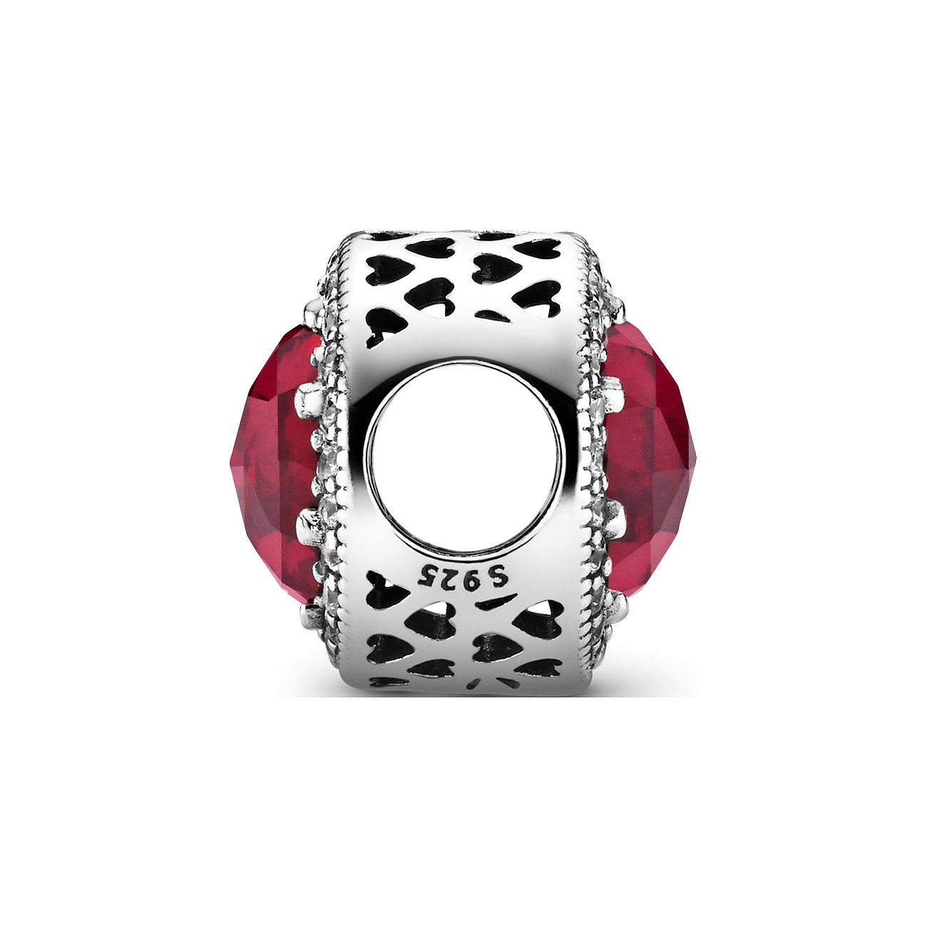 Pandora Sparkling Cerise Pink Charm