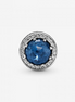 Moonlight Blue Radiant Hearts Charm