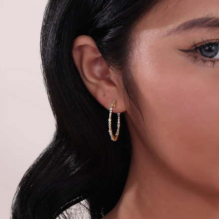 30 mm Hoop Earrings