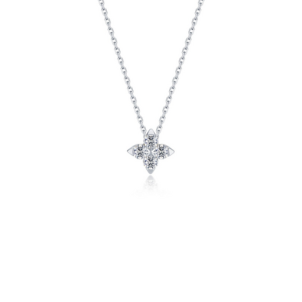 Lafonn 0.45 CTW Simulated Diamond Trillium Bud Necklace